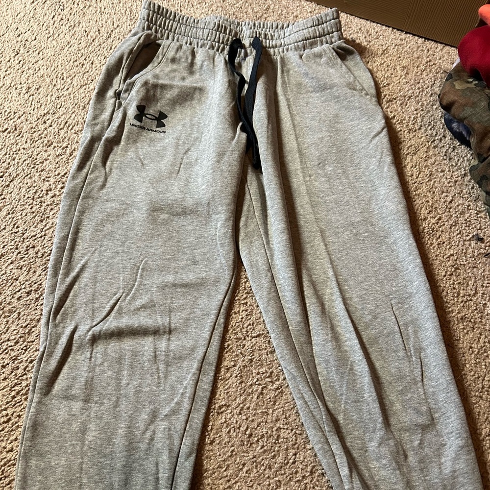 Under Armour Light Gray Joggers